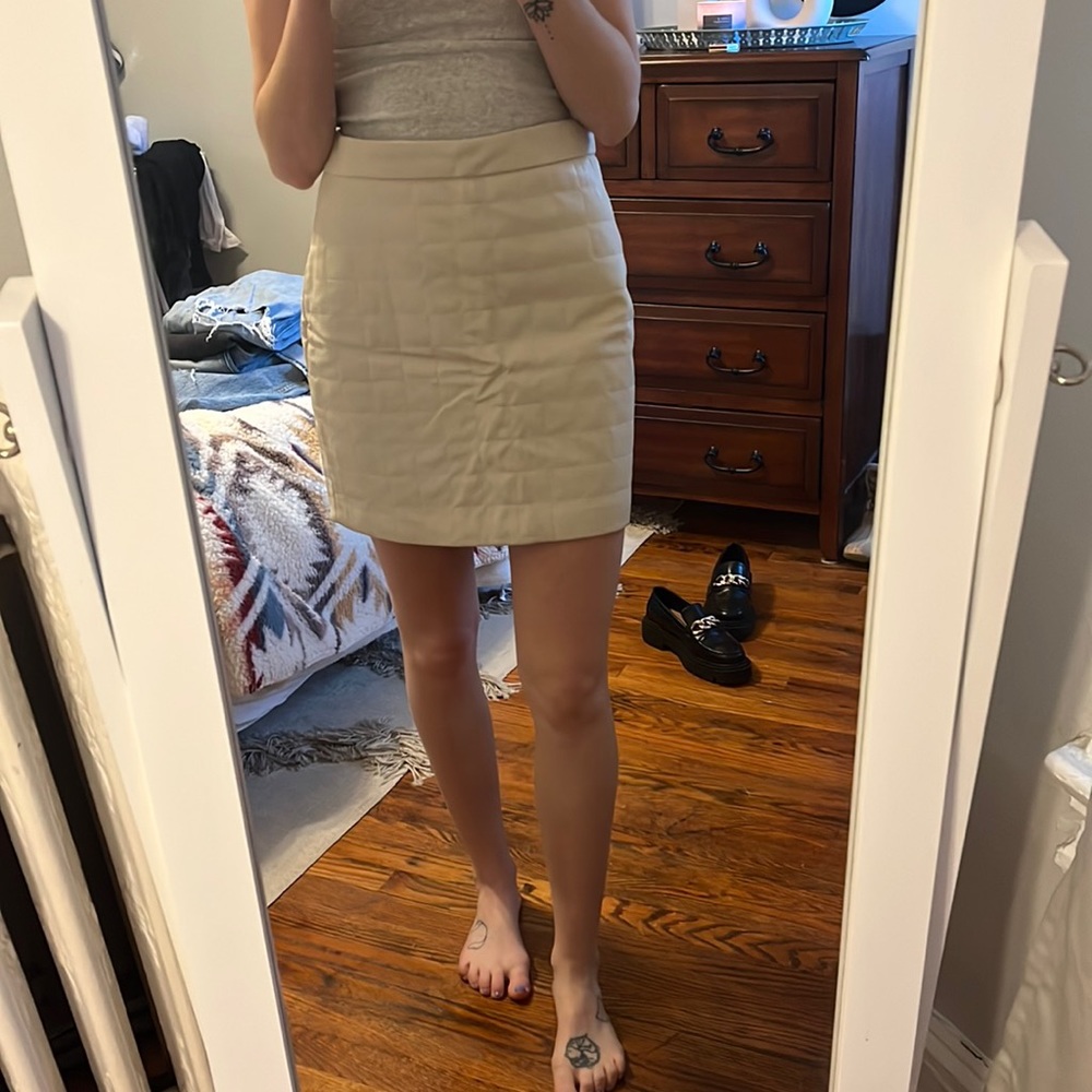 Quilted skirt